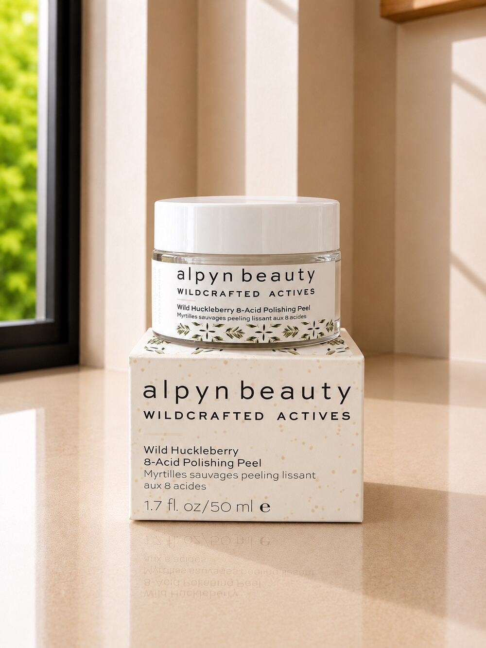 $56 Alpyn Beauty Wild Huckleberry 8-Acid Polishing Peel 1.7 oz